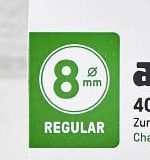 Actitube Aktivkohlefilter 8mm 40 Stück Detailansicht