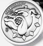 The Bulldog
Keychain Mini Grinder mit Prägung 2-teilig