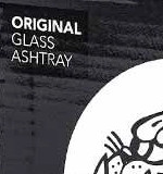 The Bulldog
Aschenbecher aus Glas mit Logo Schwarz/Weiß