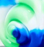 Silikonblubber Schnecke bunt