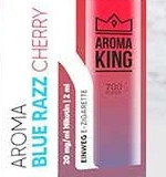 Classic Blue Razz Cherry mit Nikotin Vape Aroma King