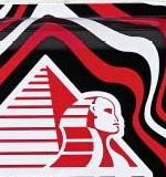 Gizeh
Rolling Tray Sphinx Rot-Schwarz