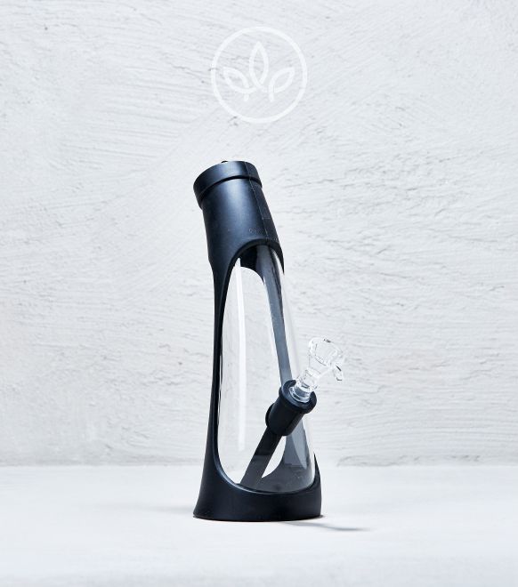 Silikonbong gebogen 25cm