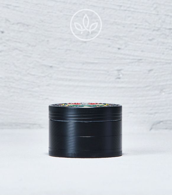 Metal Grinder Weed 52mm 4-teilig, Schwarz
