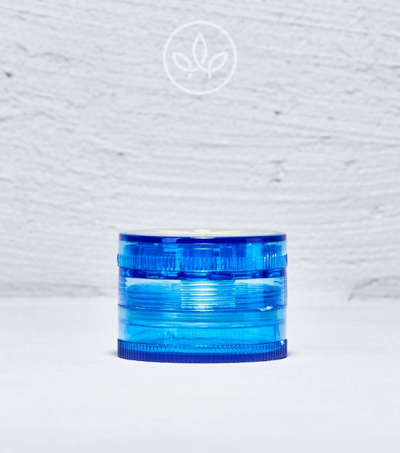 Plastik Grinder Weed 50mm 4-teilig, Blau