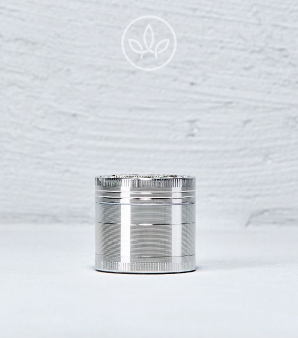 Metal Grinder Weed 40mm 4-teilig, Silber