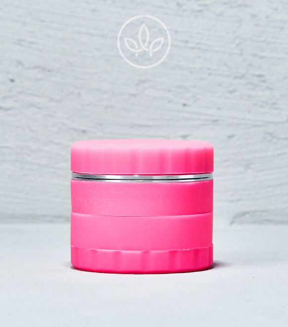 Silikon Grinder Basic 63mm 4-teilig, Pink