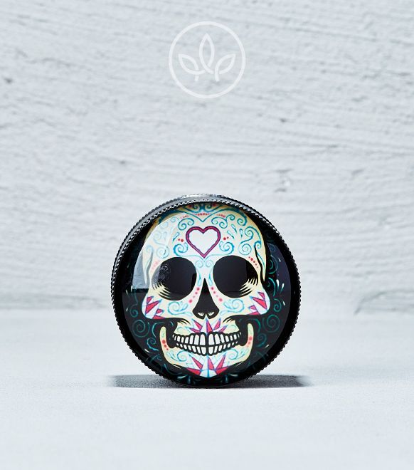 Metall Grinder Skull 52mm 3-teilig