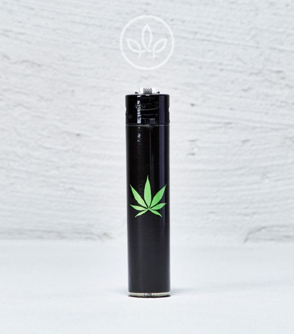 Joint Feuerzeug Cannabis Black