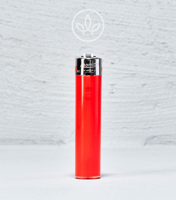 Joint Feuerzeug Semi Transparent, Rot