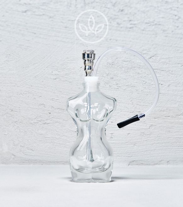 Glas Wasserpfeife Korpus, Transparent