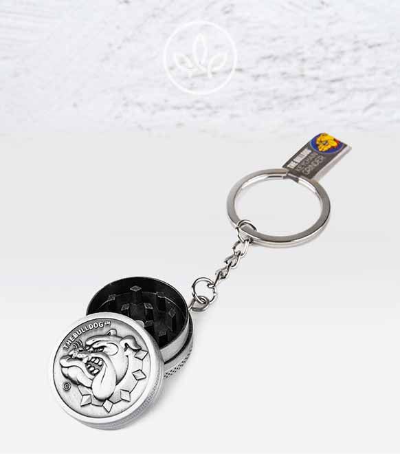 Keychain Mini Grinder mit Prägung 2-teilig