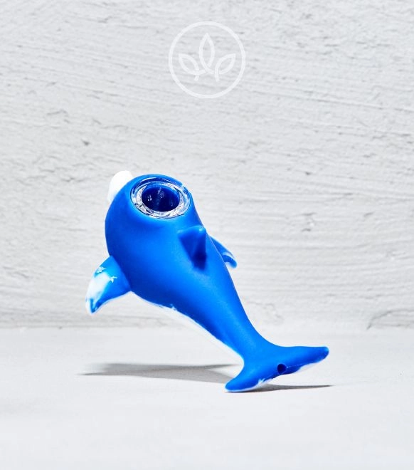 BHO Silikonpfeife Delfin