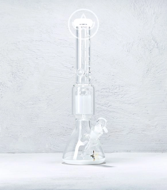 Glasbong Eis Percolator 45cm 7mm Glas, Transparent