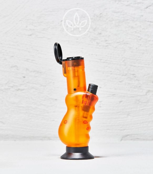 Bong Feuerzeug 3 Flammen, Orange