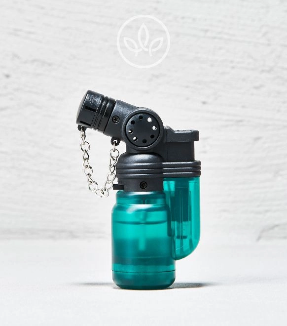 Bongfeuerzeug 1 Flamme, Grün