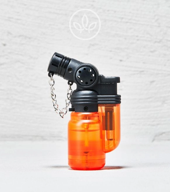 Bongfeuerzeug 1 Flamme, Orange