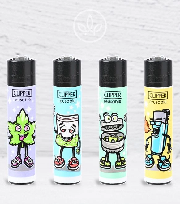 Clipper-Feuerzeug 420 Characters, komplette Motivreihe