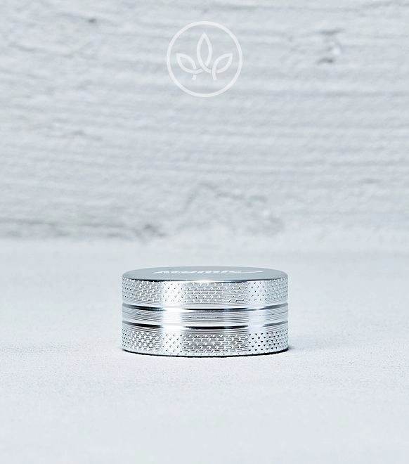 Mini Grinder Basic 30mm 2-teilig, Silber