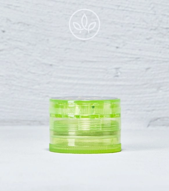 Plastik Grinder Weed 50mm 4-teilig, Gelb