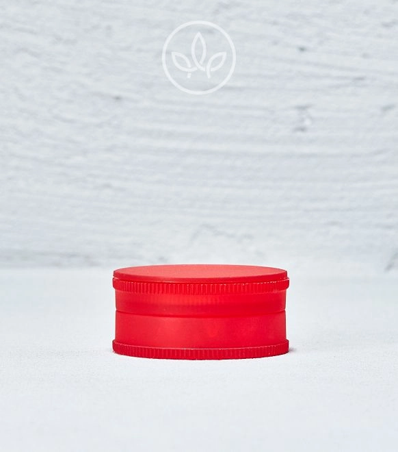 Plastik Grinder Mini 42mm 3-teilig, Rot