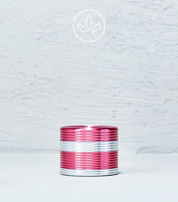 Metal Grinder Riffel 55mm 4-teilig, Pink