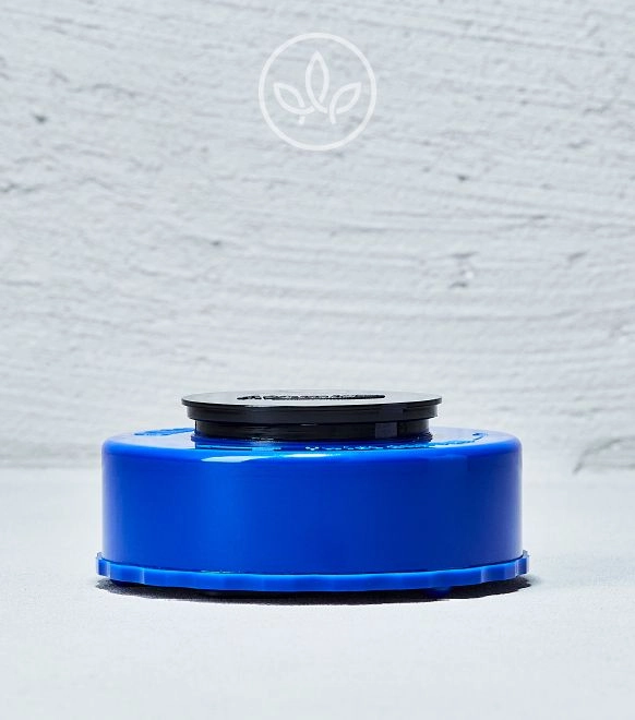 Plastik Grinder Vakuum, Blau