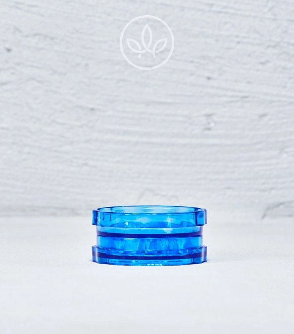 Plastik Grinder Mini 48mm 2-teilig, Blau