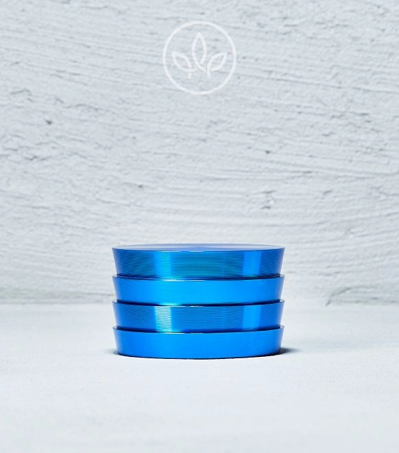 Metal Grinder Stage 62mm 4-teilig, Blau