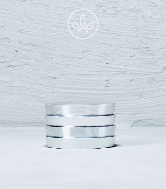 Metal Grinder Stage 62mm 4-teilig, Silber