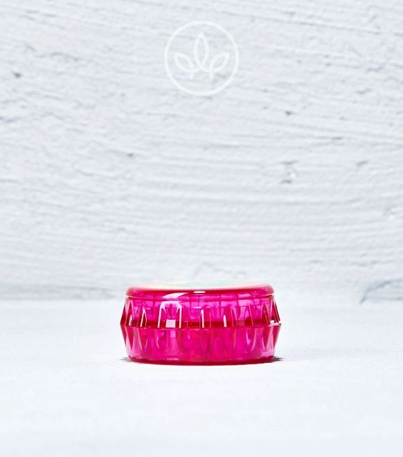 Plastik Grinder Weed 48mm 3-teilig, Rot | Motiv 1