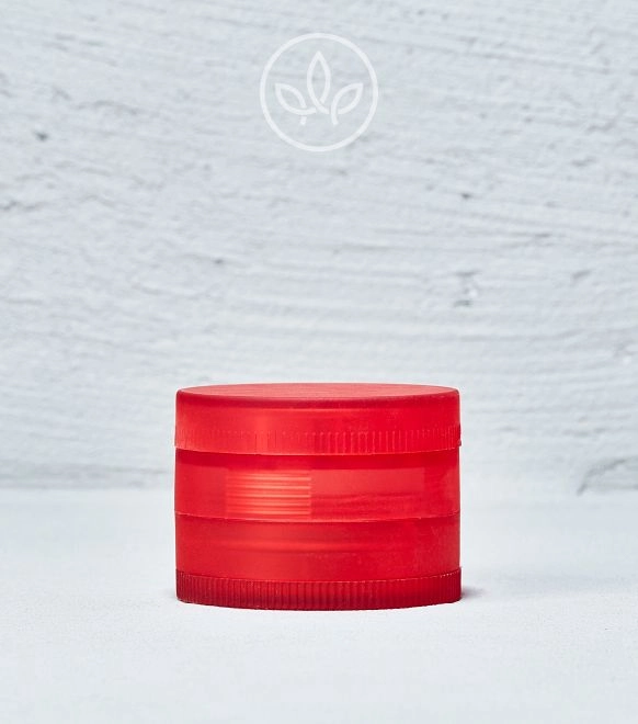 Plastik Grinder 50mm 4-teilig, Rot
