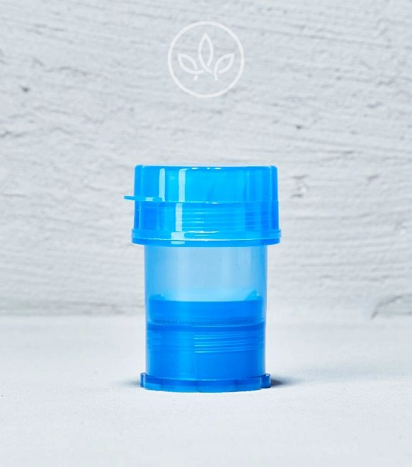 Plastik Grinder Box 40mm 4-teilig, Blau