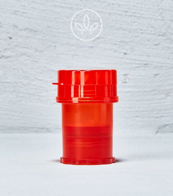Plastik Grinder Box 40mm 4-teilig, Rot