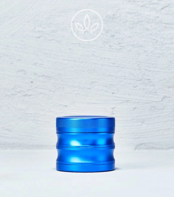 Metal Grinder Wellig 56mm 4-teilig, Blau