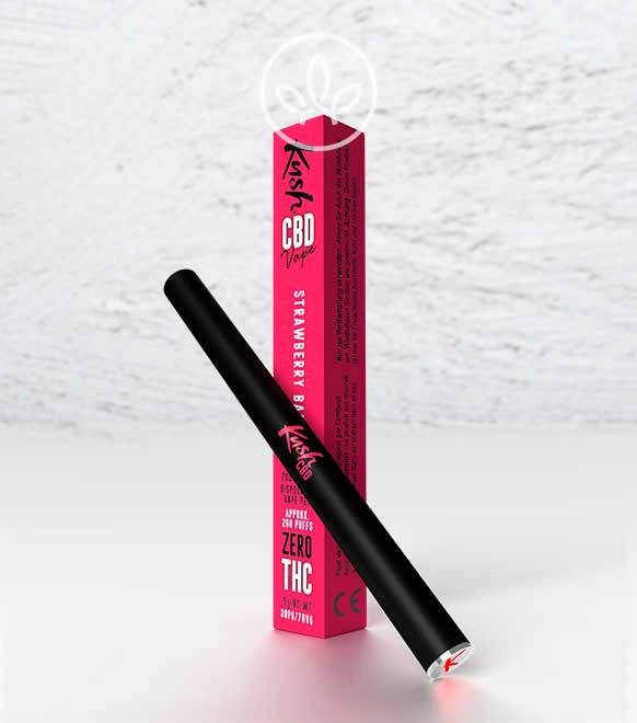 Strawberry Banana Vape mit 40% CBD