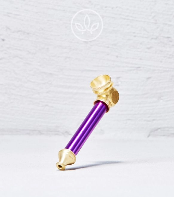 Messingpfeife kurz, Violett