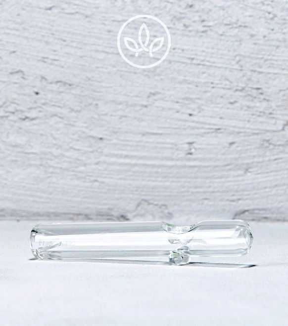 Glaspfeife Rohr, Transparent