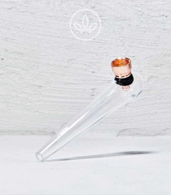 Glaspfeife Konisch, Rot