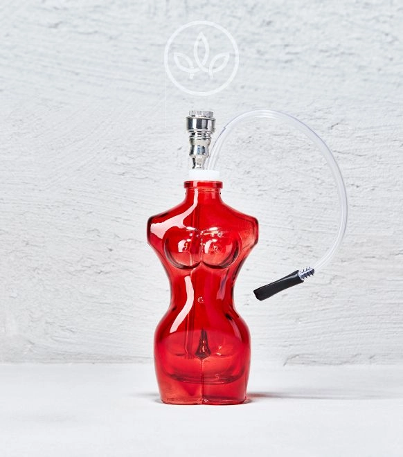 Glas Wasserpfeife Korpus, Rot