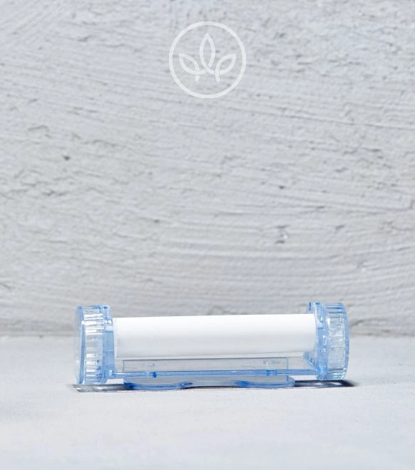 Joint Rollmaschine 7cm mit Grinder Plastik, Transparent