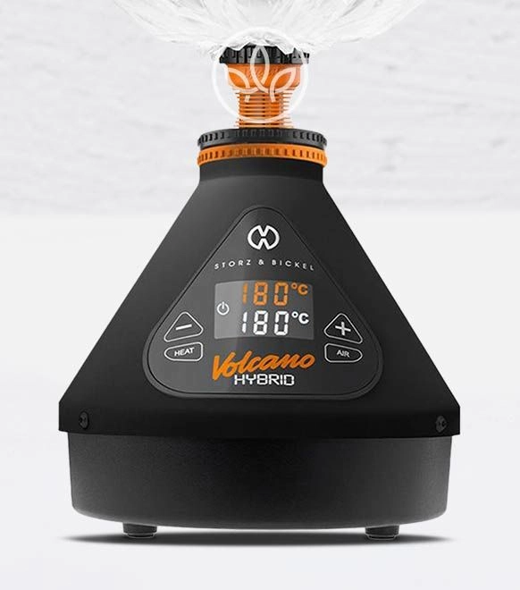Storz und Bickel Volcano Hybrid Onyx mit Ballon-Anschluss
