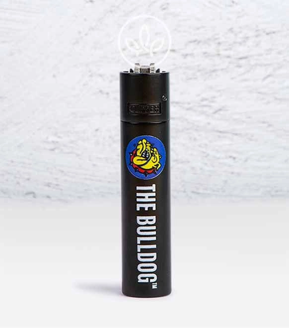 Clipper Deluxe aus Metall mit Etui Schwarz