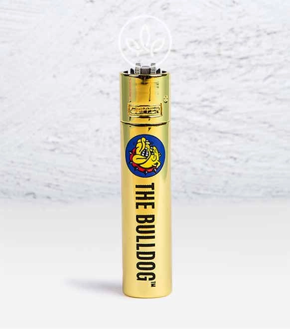 Clipper Deluxe aus Metall mit Etui Gold