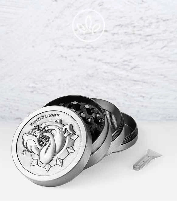 Metall Grinder mit Prägung 4-teilig 