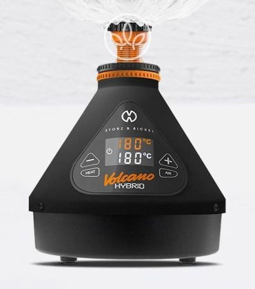 Storz und Bickel Volcano Hybrid Onyx mit Ballon-Anschluss