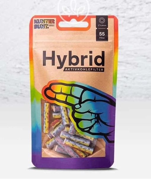 Hybrid Supreme bunte Aktivkohlefilter